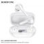 Наушники вакуумные беспроводные BOROFONE BW11 Graceful sound true wireless BT Earphone Bluetooth (белый)