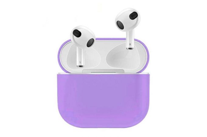 Чехол для наушников AirPods 3 Copy orig. (лавандовый)