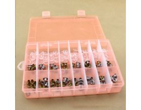 Пластиковый бокс для хранения мелких деталей D101-1 195x135x35 мм (24 ячеек)