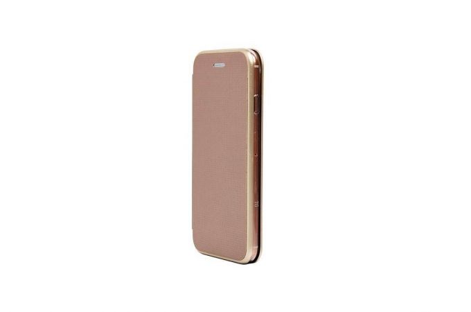 Чехол-книжка Samsung Galaxy J6 2018/J8/A6 plus  боковой Brera (золотистый)