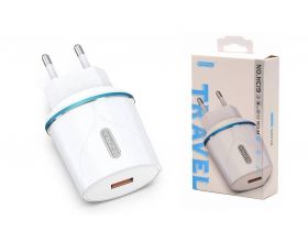 Сетевое зарядное устройство USB EZRA HC19 QC3.0, 3000mA (белый)