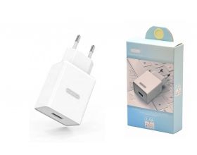 Сетевое зарядное устройство USB EZRA HC03 5В, 2400mA (белый)