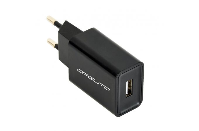 Сетевое зарядное устройство USB Орбита OT-APU31 5В, 2400mA (черный)