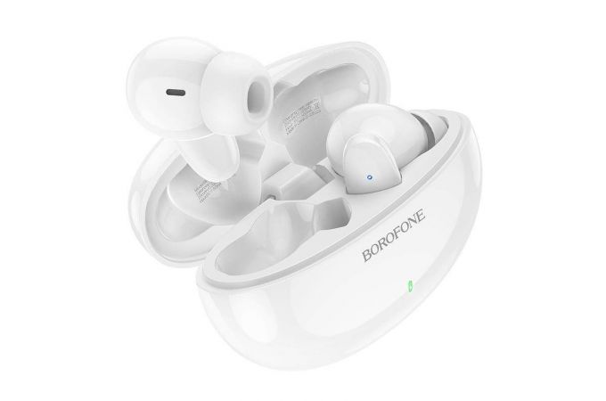 Наушники вакуумные беспроводные BOROFONE BW19 Wonderful true wireless headset Bluetooth (белый)
