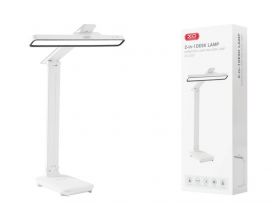 Лампа настольная XO OZ07 Desktop/Stand Multi-scene Use Tri-colour Multi-Speed Desk Lamp (with Remote Control) 1200mAh (белый)