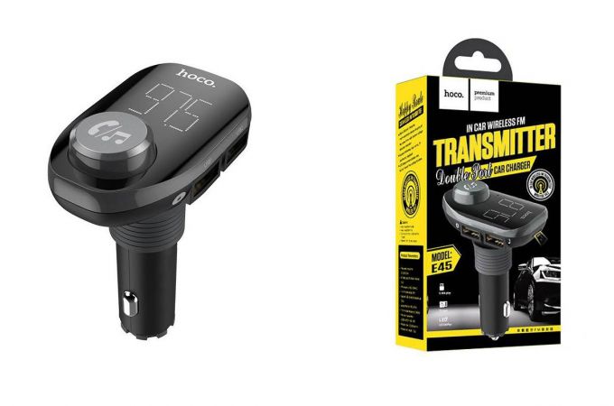 FM-Модулятор HOCO E45 Happy route audio wireless FM transmitter