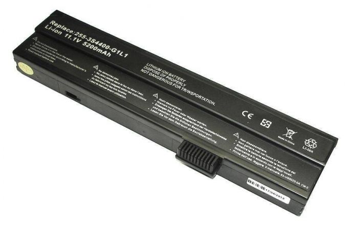 Аккумуляторная батарея 255-3S4400-G1L1 для ноутбука Fujitsu-siemens 11,1V  5200mah черная