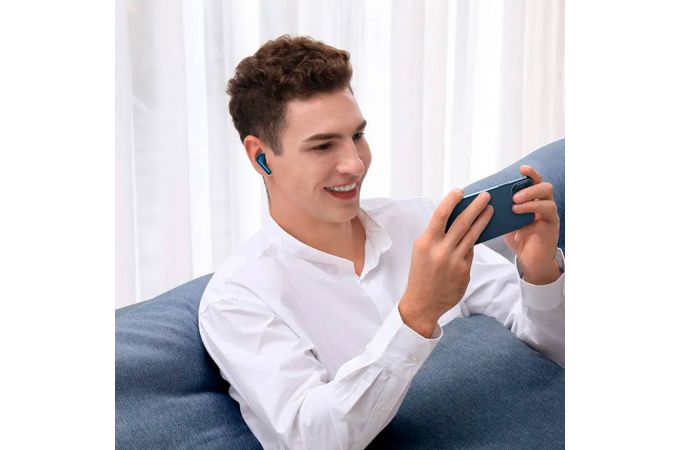 Наушники вакуумные беспроводные BASEUS SIMU S1 Pro Bluetooth 40 мАч (синий)