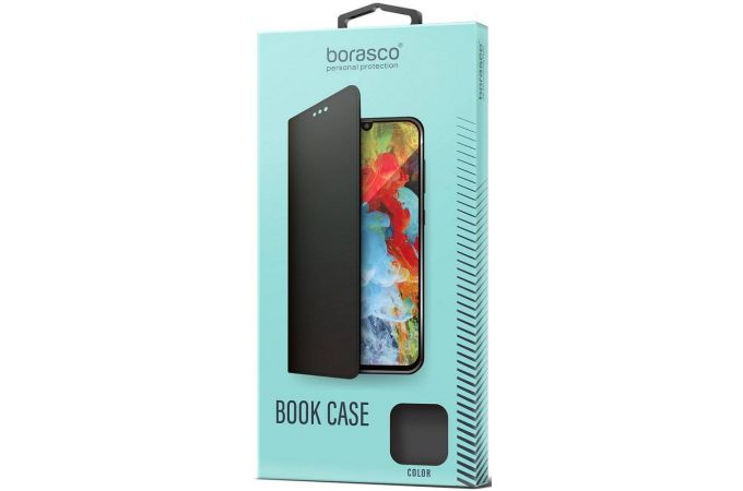 Чехол BoraSCO Book Case Tecno Pova 4 Pro черный