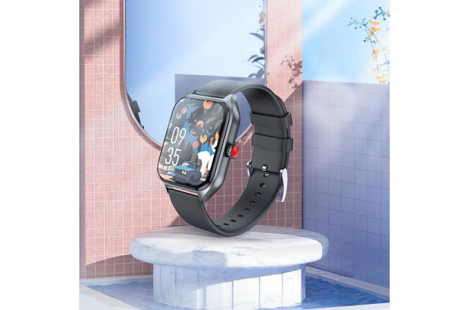 Смарт часы BOROFONE BD5 smart sports watch ( цвет черный )