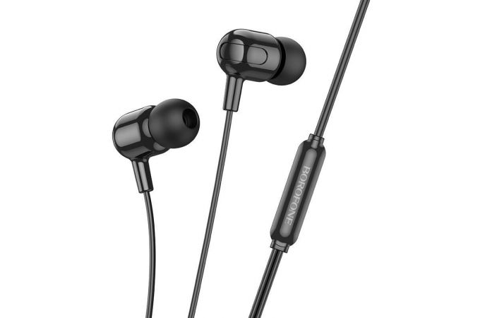 Наушники вакуумные проводные BOROFONE BM84 Berry (черный)