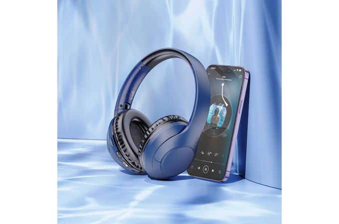 Наушники мониторные беспроводные BOROFONE BO23 Glamour wireless headset Bluetooth (черный)