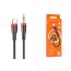 Кабель аудио BOROFONE BL14 (штекер Type-C - штекер AUX) Digital audio conversion cable (черный)
