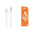 Кабель аудио BOROFONE BL14 (штекер Type-C - штекер AUX) Digital audio conversion cable (белый)