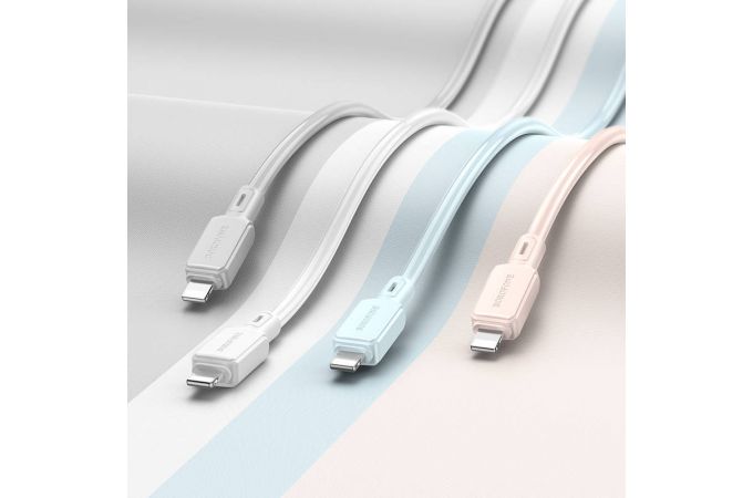 Кабель USB - Lightning BOROFONE BX94 2,4A (белый) 1м
