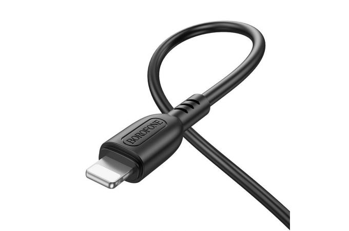 Кабель USB - Lightning BOROFONE BX91 2,4A (черный) 1м