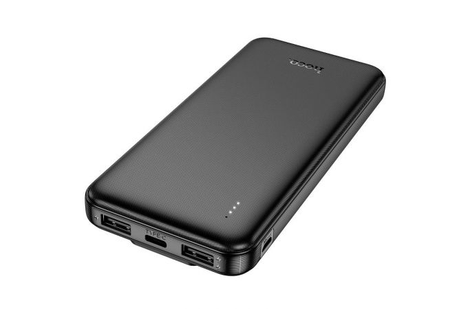 Универсальный дополнительный аккумулятор Power Bank HOCO J118 Speed energy with cable (10000mAh) (черный)