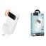Универсальный дополнительный аккумулятор Power Bank HOCO J151A Spirit dual lighting four-cable (20000mAh) (белый)