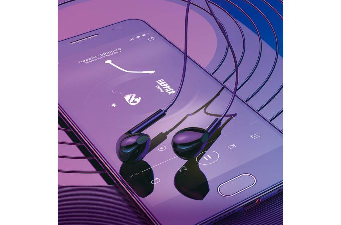 Наушники вакуумные проводные BOROFONE BM100 Fuente разъем Type-C (белый)