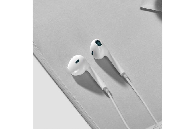 Наушники вакуумные проводные BOROFONE BM100 Fuente (белый)