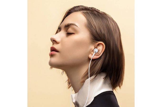 Наушники вакуумные проводные BOROFONE BM90 Miller штекер Lightning (черный)