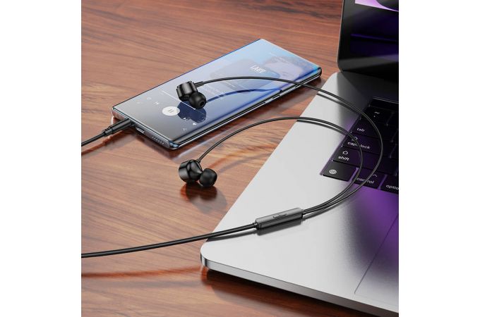 Наушники вакуумные проводные BOROFONE BM94 Sonar (черный)