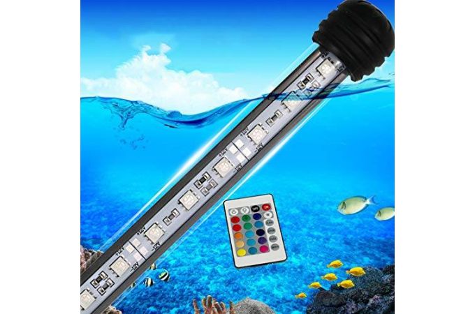Лампа аквариумная Огонек OG-LDP04 RGB (пульт, 280 мм)