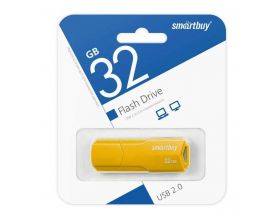 Флешка USB 2.0 SmartBuy CLUE Yellow 32GB (SB32GBCLU-Y)