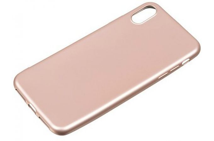 Чехол GRESSO НЕО iPhone XS Max (розовое золото)