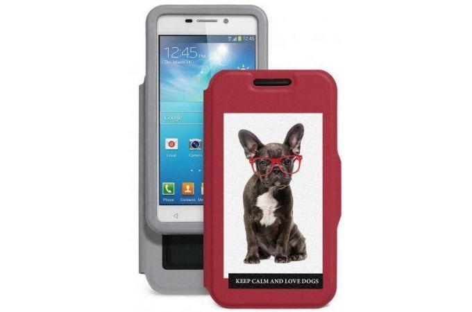 Чехол GRESSO Пушистики Бульдог iPhone 7