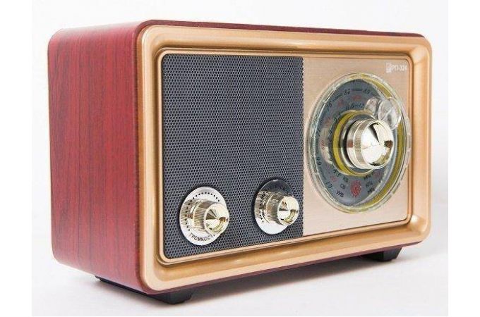 Радиоприемник Сигнал РП-324 УКВ 64-108МГц, СВ, КВ, бат. 2*R20, 220V, USB/micro