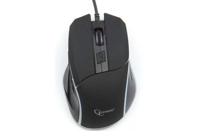 Мышь игровая проводная Gembird MG-500 (черный)