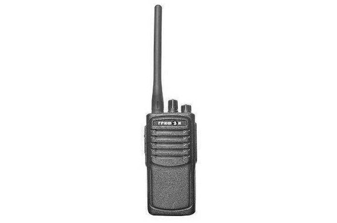 Рация ГРИФОН G-34  (400-470 MHz-UHF) (LPD+PMR)  Li-ION 2200 mAh 10ВАТ