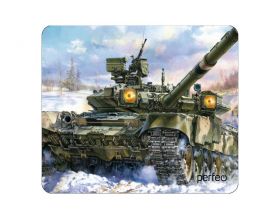 Коврик для мышки Perfeo "Tanks", Рис.8 (180*220*2 мм), ткань+резиновое основание