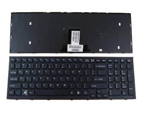 Клавиатура для ноутбука Sony VPC-EB черная с рамкой