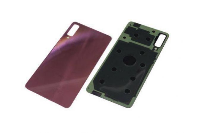 Задняя крышка для Samsung A750F Galaxy A7 2018 (золото)