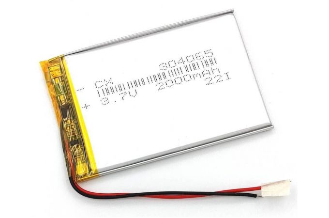 Универсальный аккумулятор 60x40x3 3.7V 2000mAh