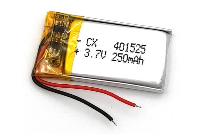 Универсальный аккумулятор 30x15x4 3.7V 250mAh (401530P)