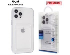 Чехол для телефона KEEPHONE CART HOLDER iPhone 14 (прозрачный)