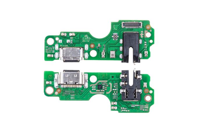 Шлейф для Infinix Hot 30i (X669D)/ Itel S23 (S665L) с разъемом зарядки + разьем гарнитуры (плата)