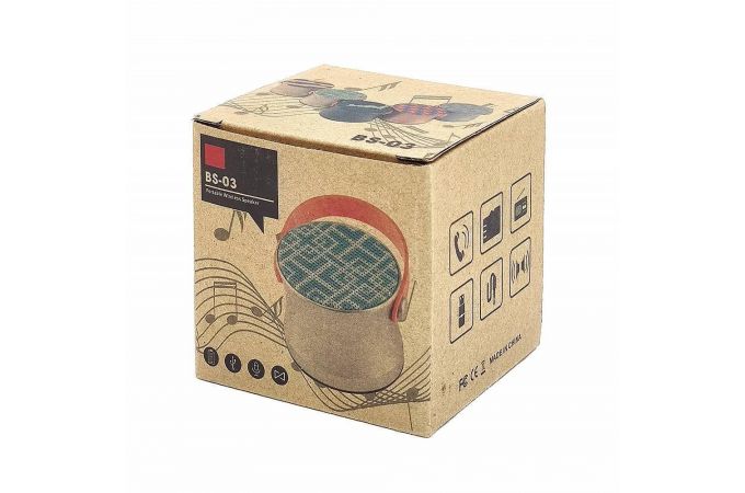 Портативная беспроводная колонка BS (BT)-03