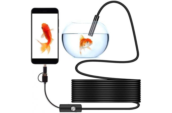 Эндоскоп Орбита OT-SME14 (8мм, 720р, 2м)