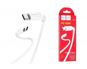Кабель USB Type-C - USB Type-C HOCO X62, 5A/20V, PD100W (белый) 1.5м