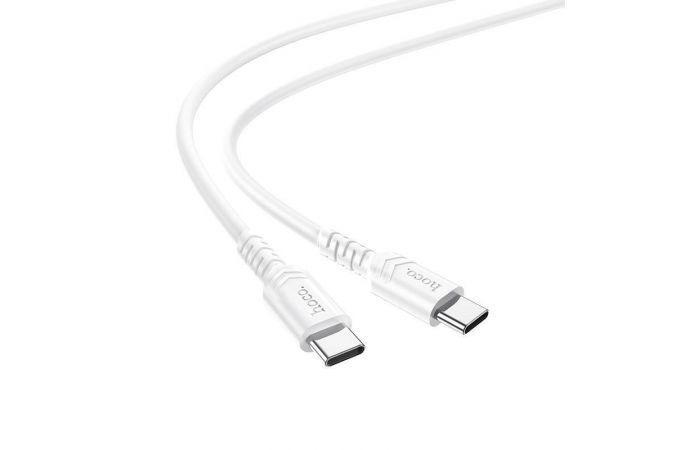 Кабель USB Type-C - USB Type-C HOCO X62, 5A/20V, PD100W (белый) 1.5м