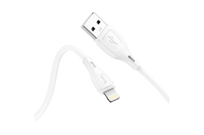 Кабель USB - Lightning HOCO X61, 2,4A (белый) 1м