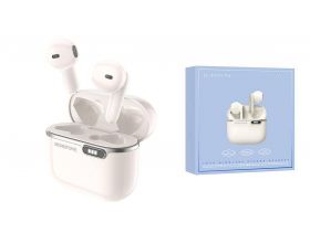 Наушники вакуумные беспроводные BOROFONE BW12 Leisure true wireless BT Earphone Bluetooth (белый)