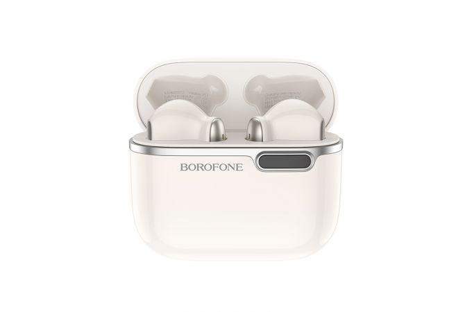 Наушники вакуумные беспроводные BOROFONE BW12 Leisure true wireless BT Earphone Bluetooth (белый)