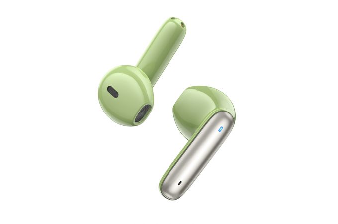 Наушники вакуумные беспроводные BOROFONE BW12 Leisure true wireless BT Earphone Bluetooth (зеленый)