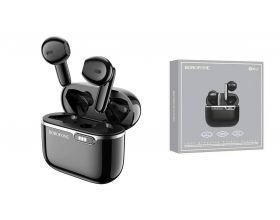 Наушники вакуумные беспроводные BOROFONE BW12 Leisure true wireless BT Earphone Bluetooth (черный)