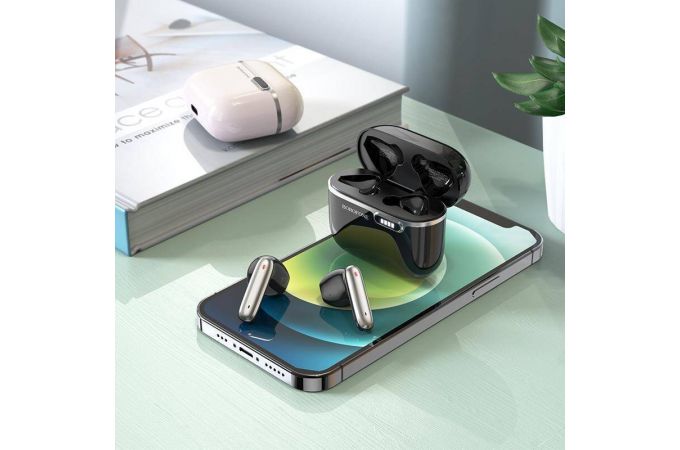 Наушники вакуумные беспроводные BOROFONE BW12 Leisure true wireless BT Earphone Bluetooth (черный)